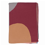 Плед из хлопка с абстрактным принтом Elysian Flow Ember варинант исполнения - 5 | Loft Concept в Сочи