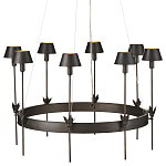 Люстра круглая со светодиодными лампами Innovation варинант исполнения - 3 | Loft Concept в Сочи