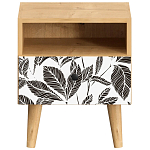 Прикроватная тумба с изображением на ящике Elise Nightstand варинант исполнения - 19 | Loft Concept в Сочи