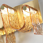 Бра волнистой формы из фактурного стекла Big Wave варинант исполнения - 8 | Loft Concept в Сочи