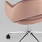 Кресло для компьютерного стола Veloury Pink варинант исполнения - 8 | Loft Concept в Сочи