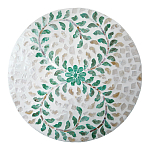 Столик с инкрустацией с перламутровым узором Eight варинант исполнения - 2 | Loft Concept в Сочи