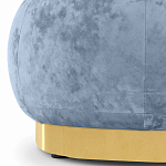 Длинный овальный пуф Ambrose Soft Oval Pouf варинант исполнения - 7 | Loft Concept в Сочи