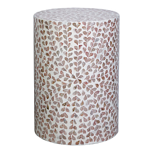 Столик с инкрустацией с перламутровым узором Jean Pink