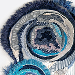 Текстильный Арт-объект ручной работы Galaxy варинант исполнения - 2 | Loft Concept в Сочи