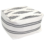 Пуф  Black and White Stripe варинант исполнения - 1 | Loft Concept в Сочи