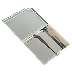 Портсигар с газовой зажигалкой из натурального камня Яшма Змеиная Stone Cigarettes Cases варинант исполнения - 3 | Loft Concept в Сочи