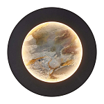 Бра в форме диска черного цвета Borders of Black варинант исполнения - 1 | Loft Concept в Сочи