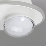 Бра овальной формы белого цвета с 2-мя лампами Lunar Pebbles варинант исполнения - 6 | Loft Concept в Сочи