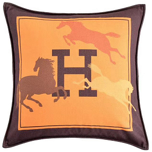 Декоративная подушка Hermes Horse 45