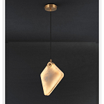 Подвесной светильник фигурный плафон Stone Polygon варинант исполнения - 1 | Loft Concept в Сочи