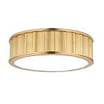 Потолочный светильник с гофрированным абажуром цвета латунь Millennium варинант исполнения - 1 | Loft Concept в Сочи