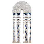 Настенное украшение из нитей Корона с кисточками Crown Wall Hanging варинант исполнения - 4 | Loft Concept в Сочи