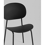 Стул Edie пластик черный варинант исполнения - 2 | Loft Concept в Сочи