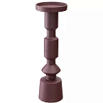 Подсвечник фигурный сливовый Bright Accent 35 см варинант исполнения - 1 | Loft Concept в Сочи