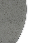 Стол обеденный с серой овальной столешницей из керамики на четырех деревянных ножках Gray Ceramics варинант исполнения - 4 | Loft Concept в Сочи