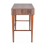 Стол письменный из массива бука с 2-мя ящиками бежевый Wenge Light варинант исполнения - 2 | Loft Concept в Сочи