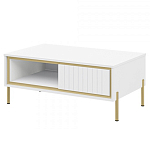 Стол журнальный белый глянцевый Antique Order варинант исполнения - 1 | Loft Concept в Сочи