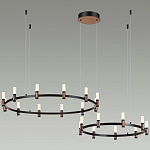 Люстра подвесная с цилиндрическими плафонами на двух круглых подвесах  Arnaut Light варинант исполнения - 3 | Loft Concept в Сочи