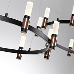 Люстра подвесная с цилиндрическими плафонами на двух круглых подвесах  Arnaut Light варинант исполнения - 5 | Loft Concept в Сочи