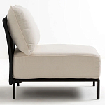 Уличное кресло Alaric Armchair Black варинант исполнения - 3 | Loft Concept в Сочи