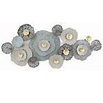 Панно настенное Blank Sheet Gray Flower варинант исполнения - 1 | Loft Concept в Сочи