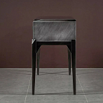 Консоль прямоугольная серая с 4-мя выдвижными ящиками Grany варинант исполнения - 2 | Loft Concept в Сочи