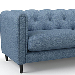 Мебельная ткань Шенилл голубой цвет 138 см T4-26 варинант исполнения - 14 | Loft Concept в Сочи