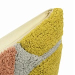 Чехол на подушку с рисунком горчичного цвета Elan Textured варинант исполнения - 5 | Loft Concept в Сочи