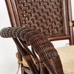 Комплект обеденный из ротанга Eloise grand варинант исполнения - 6 | Loft Concept в Сочи