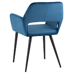 Стул с подлокотниками синий NEASAN STOOL варинант исполнения - 5 | Loft Concept в Сочи