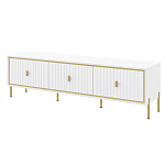 ТВ-тумба белая с тремя ящиками Antique Order варинант исполнения - 1 | Loft Concept в Сочи