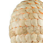 Подвесной светильник с каскадом из круглых декоративных элементов Texture Discs варинант исполнения - 1 | Loft Concept в Сочи