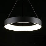 Люстра подвесная светодиодная Black Circle варинант исполнения - 1 | Loft Concept в Сочи