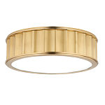 Потолочный светильник с гофрированным абажуром цвета латунь Millennium варинант исполнения - 2 | Loft Concept в Сочи