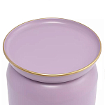 Журнальный столик круглый сиреневого цвета Noticeable Element варинант исполнения - 2 | Loft Concept в Сочи