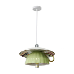 Подвесные светильники в виде чаши с цветочным блюдцем Flower Reversal варинант исполнения - 4 | Loft Concept в Сочи