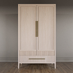 Шкаф платяной Primo с выдвижными ящиками шпон Черный дуб варинант исполнения - 2 | Loft Concept в Сочи