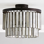 Потолочный светильник с подвесами из перламутра Unique Shine Effect варинант исполнения - 4 | Loft Concept в Сочи