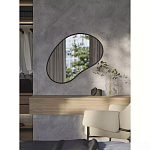 Зеркало асимметричной формы Oval Light Reflection варинант исполнения - 4 | Loft Concept в Сочи