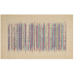 Ковер с геометрическим узором из комбинированного состава Full rhythm варинант исполнения - 1 | Loft Concept в Сочи