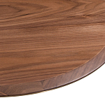 Приставной стол в шпоне ореха Elega варинант исполнения - 3 | Loft Concept в Сочи