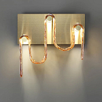 Бра волнистой формы из фактурного стекла Big Wave варинант исполнения - 7 | Loft Concept в Сочи