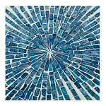 Приставной столик с инкрустацией раковинами устриц Bone Inlay варинант исполнения - 2 | Loft Concept в Сочи