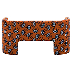 Акцентный Двухместный Диван Leela Оранжевый Орнамент варинант исполнения - 1 | Loft Concept в Сочи