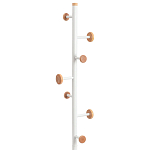 Напольная вешалка из древесины бука Unique Shaped Furniture Floor Hanger White варинант исполнения - 2 | Loft Concept в Сочи