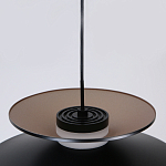 Подвесной светильник черного цвета из металла Obsidian Touch варинант исполнения - 3 | Loft Concept в Сочи