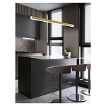 Люстра линейная светодиодная в минималистичном стиле New Age of Light варинант исполнения - 5 | Loft Concept в Сочи