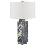 Настольная лампа с корпусом из серого мрамора Breathtaking View варинант исполнения - 4 | Loft Concept в Сочи