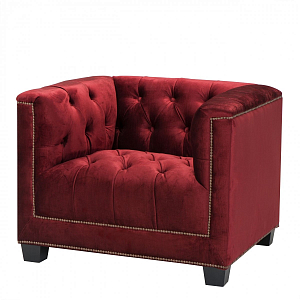 Кресло Eichholtz Chair Paolo Red